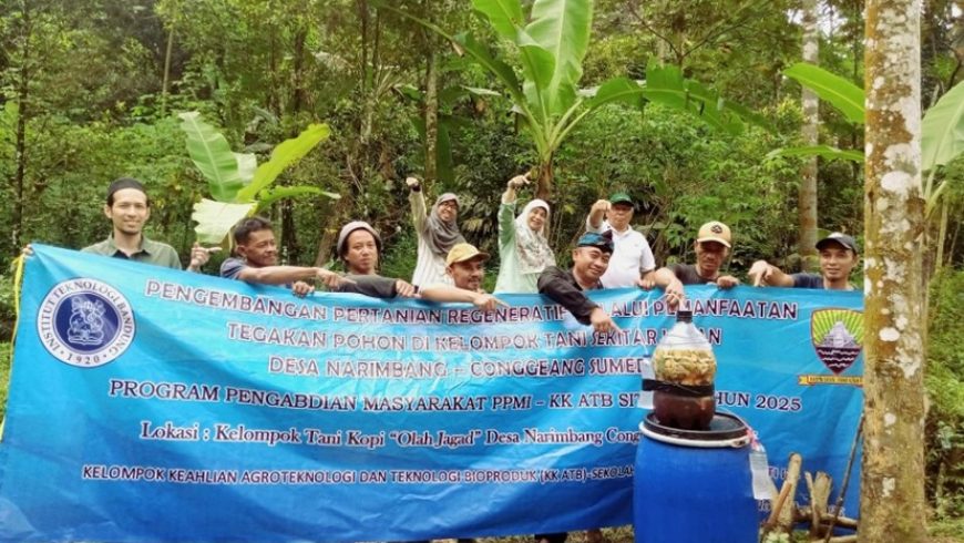 Pengembangan Pertanian Regeneratif melalui Pemanfaatan Tegakan Pohon di Desa Narimbang- Conggeang, Sumedang