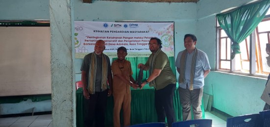 ITB Kembangkan Pertanian Regeneratif dan Inovasi Pasca Panen di Desa Adobala